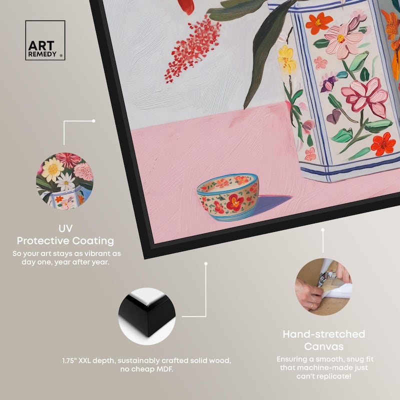 Spring's Riot Canvas by Art Remedy