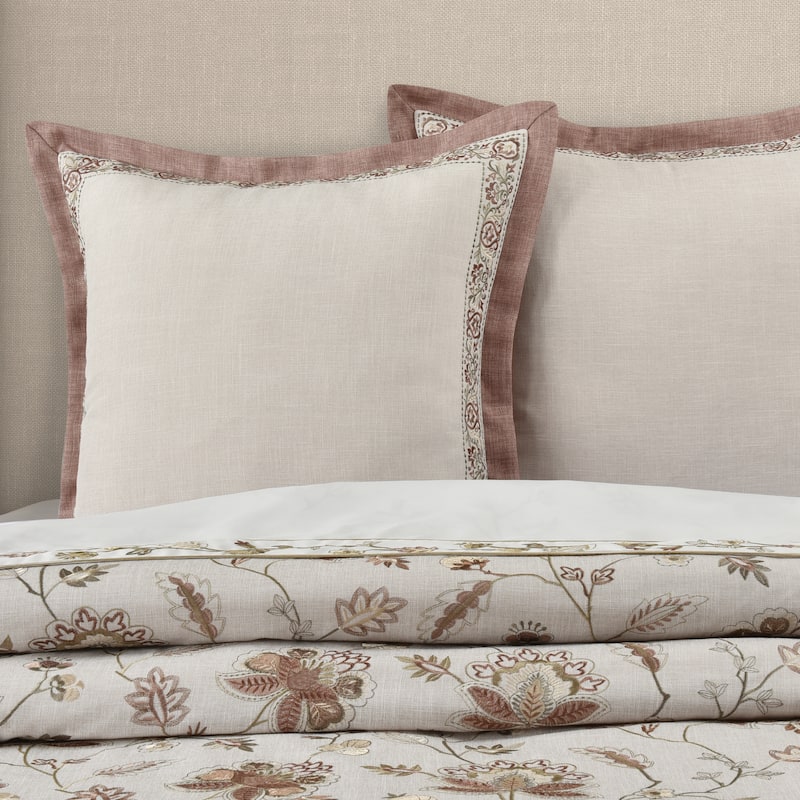 Santa Rosa Euro Sham - Linen - Euro Square
