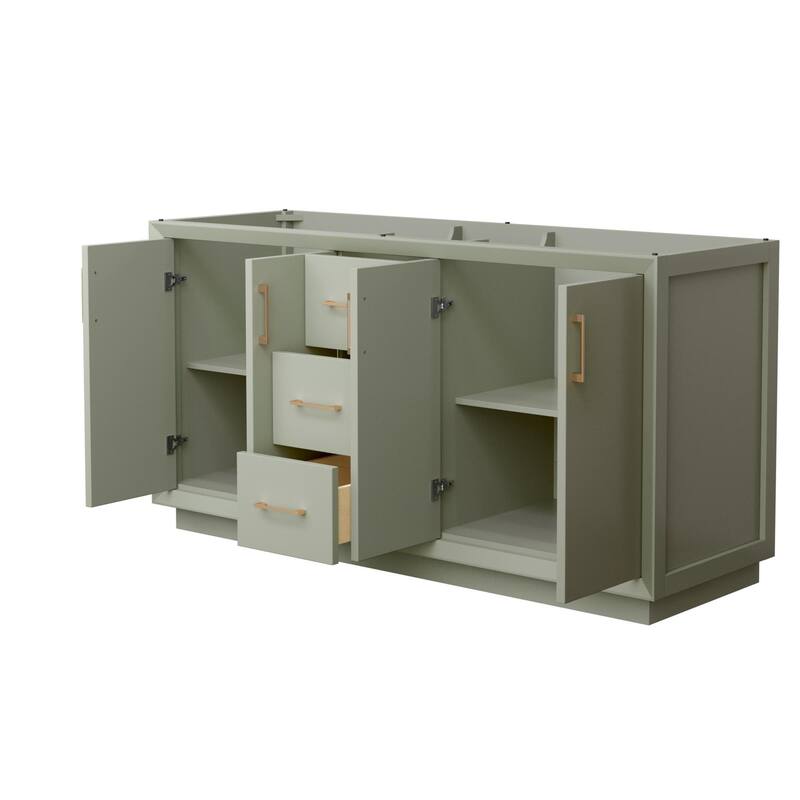 Wyndham Collection WCF414166D-CXSXX-MXX Strada 65" Double Free
