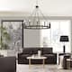 The Gray Barn Highclere 12-light Wagon Wheel Chandelier - 40"x40"x35.93"