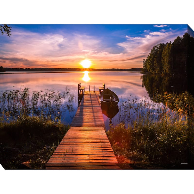 Cool Dawn Indoor/Outdoor Art 40"x30"