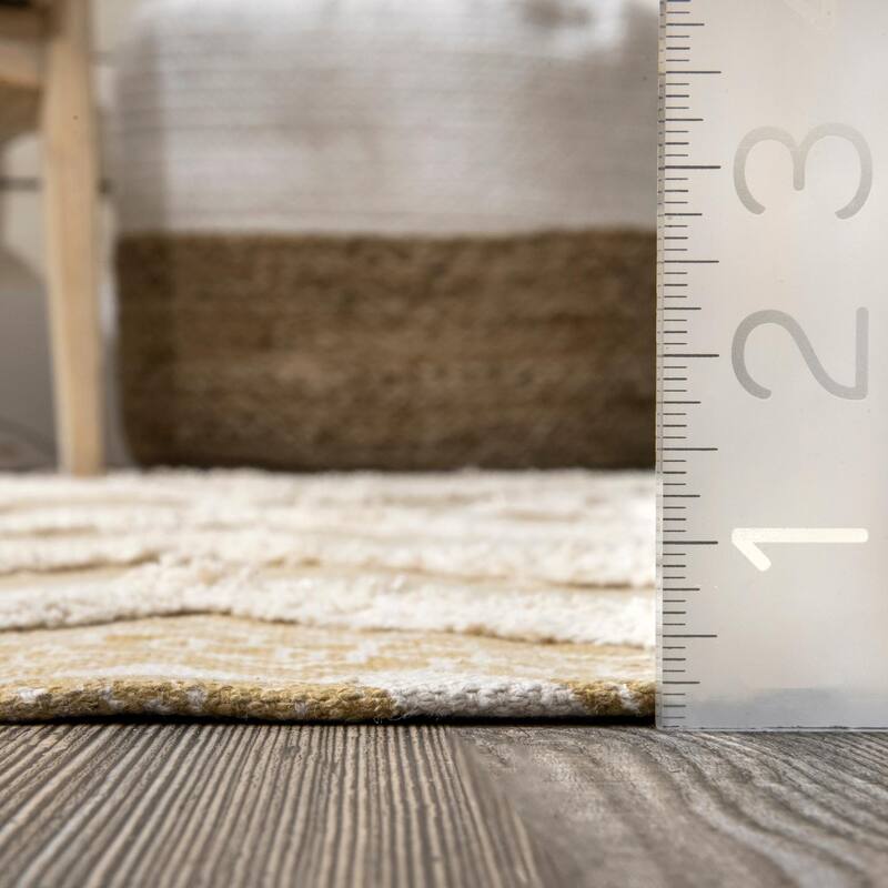 Nuloom Geometric Nichola Greek Eye Trellis Area Rug