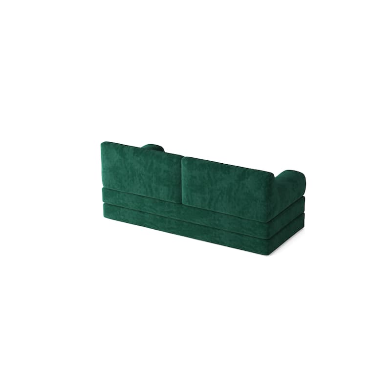 Modular Sofa, Convertible Pudding Block Sofa, Floor-Standing Sofa Bed With Armrests And Comfortable Sofa Bed