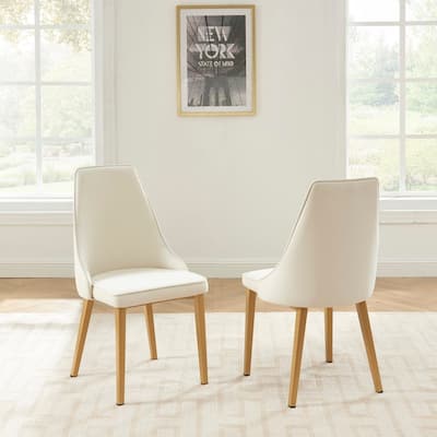 Pholstered Metal Side Chair (Set of 2)
