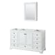 Option White, Black Trim, No Top