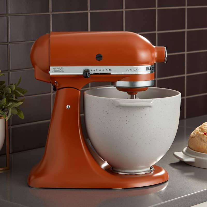 KitchenAid Artisan Series 5 Quart Tilt-Back Head Stand Mixer in Scorched Orange