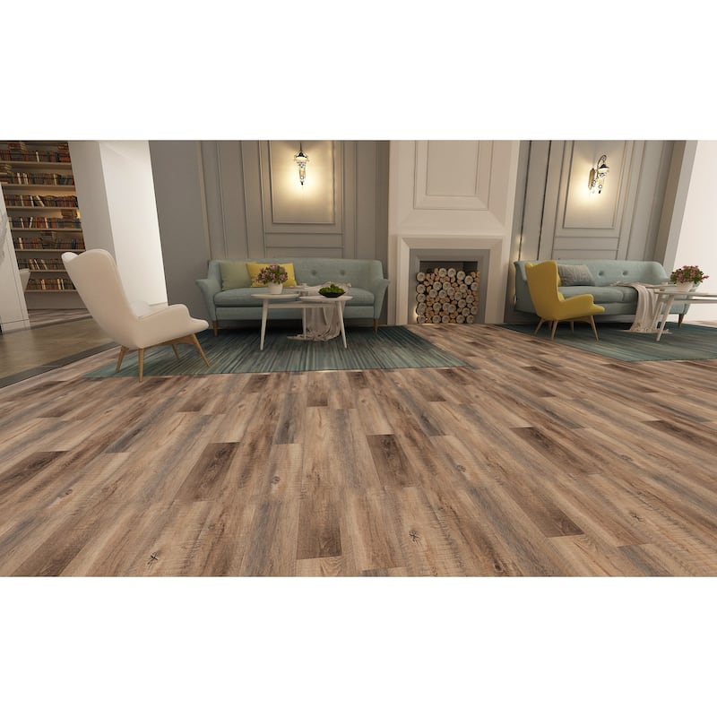 Muir 7x48 Matte Wood Look Plank Vinyl Tile - Floor & Wall - Large Format