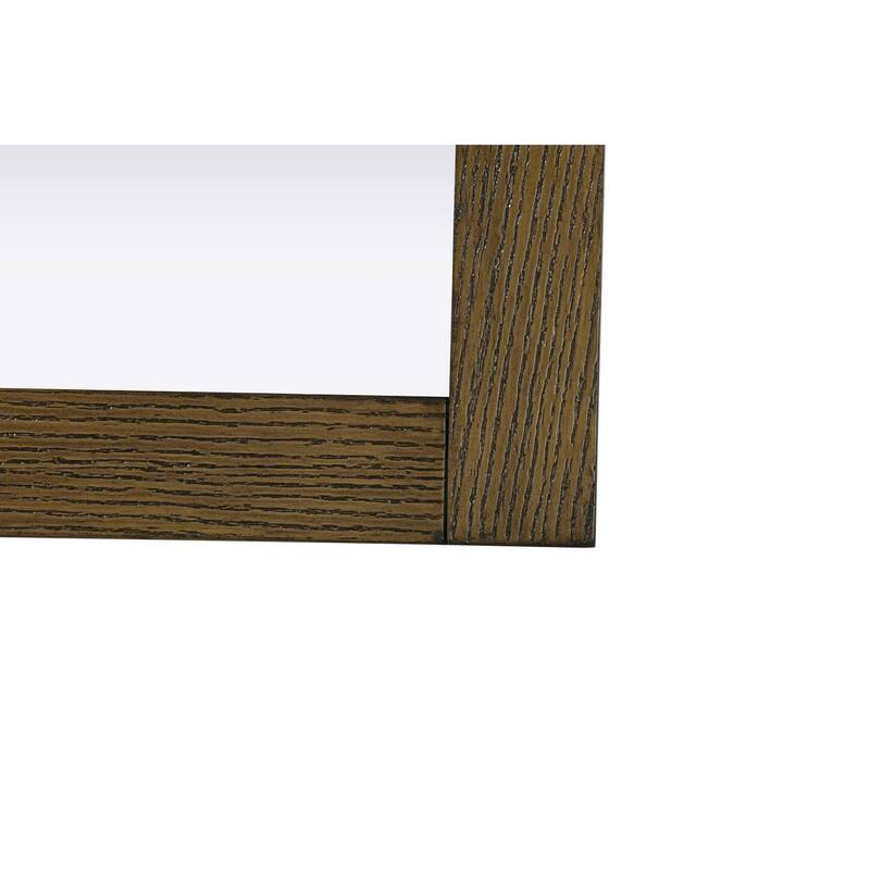 Solene Wooden Rectangle Mirror (24-30 x 36 in.)