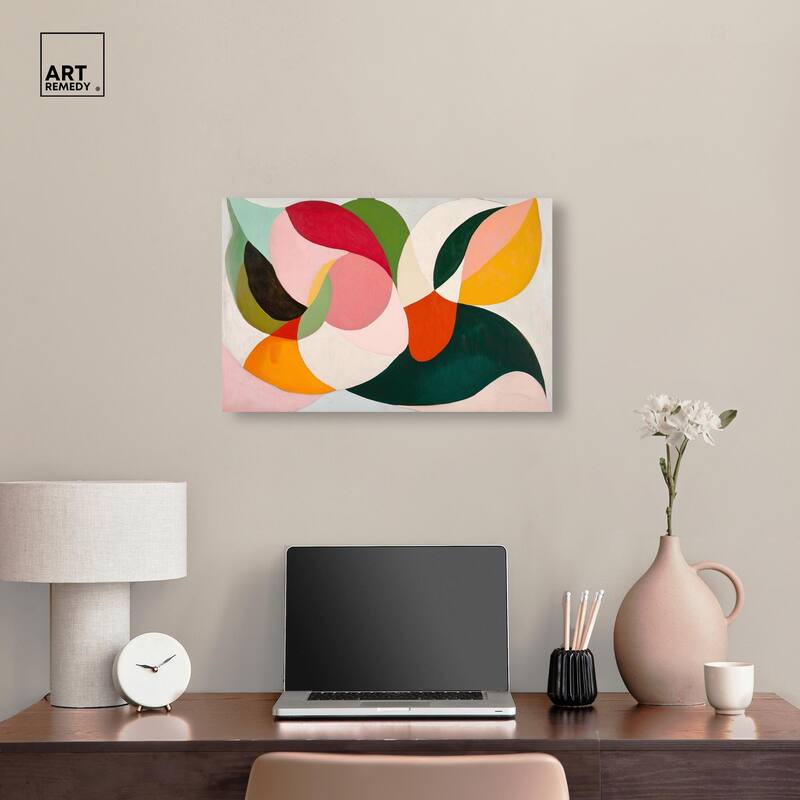 Color Fusion Canvas by Art Remedy, Gallery Wrapped