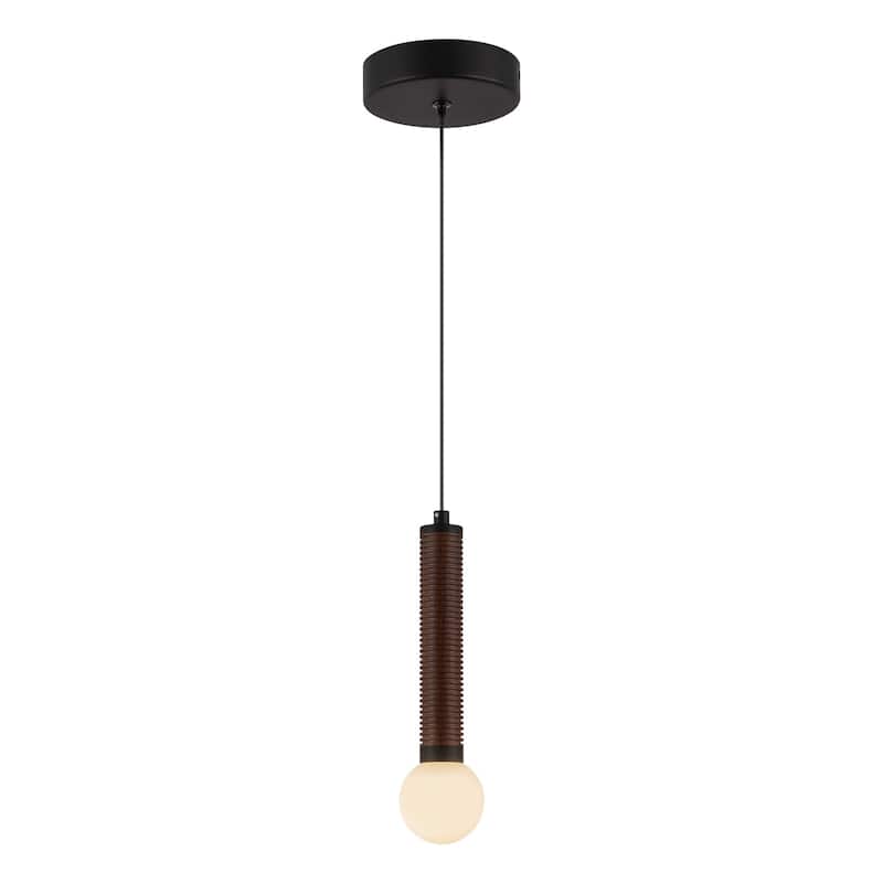 Alora Lighting PD612109-UNV Arden 2" Wide LED Wood Mini Pendant with
