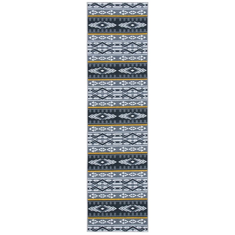 SAFAVIEH Journey Machine Washable Slip Resistant Vickey Oriental Medallion