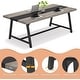 preview thumbnail 8 of 13, Dining Table for 8 People, 70.87-inch Rectangular Wood Kitchen Table