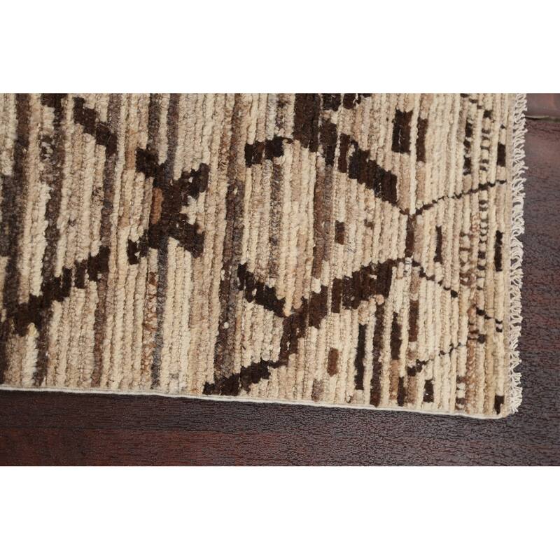 Modern Gabbeh Kashkoli Decorative Area Rug Hand-knotted Wool Carpet - 3'3" x 5'0"