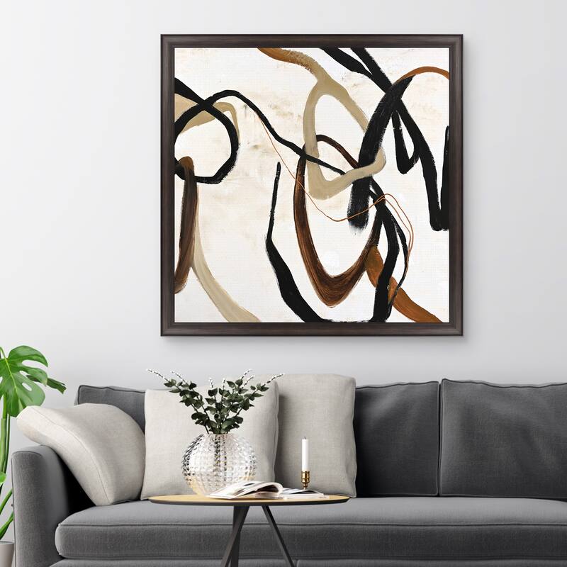 Masterpiece Art Gallery| Once Again by Design Fabrikken - Framed Canvas Print