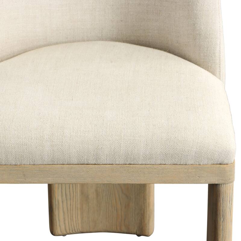 Avondale Polyester Upholstered Dining Chair, Sand
