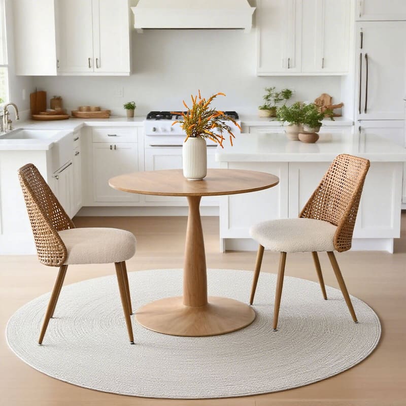 Round Pedestal Dining Table