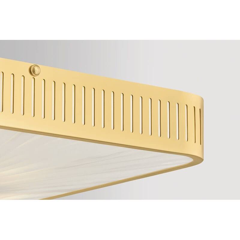 Hudson Valley Lighting AH4706 Henri 6 Light 21" Wide Semi-Flush Square