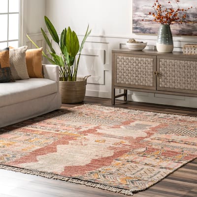 Nuloom Hermina Southwestern Tasseled Area Rug