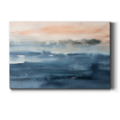 Lake Sunrise Premium Gallery Wrapped Canvas - Ready to Hang