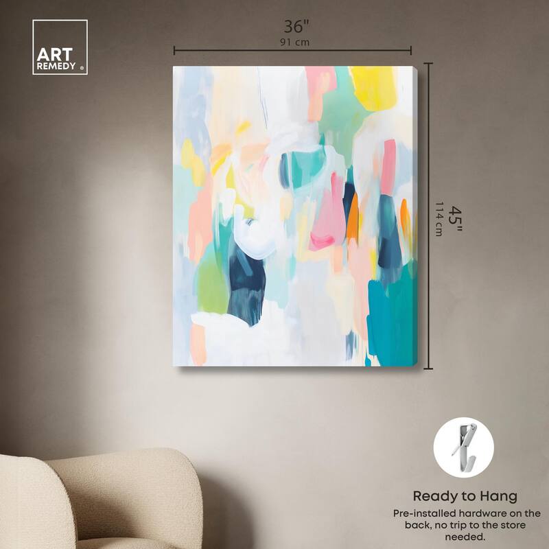 Layered Lush I Canvas by Art Remedy, Gallery Wrapped