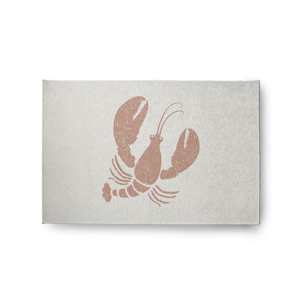 Lobster Nautical Indoor/Outdoor Rug