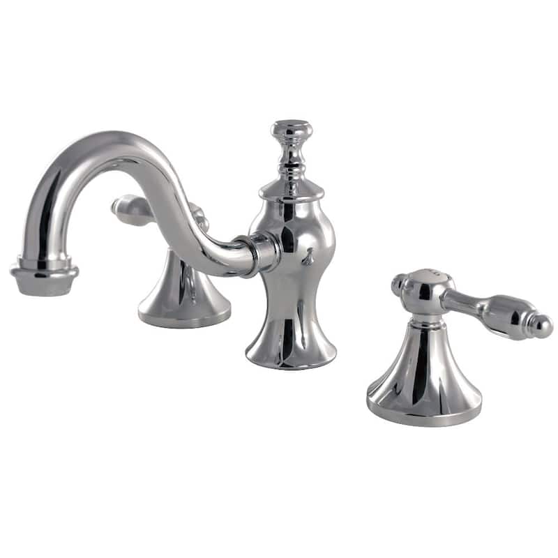 Kingston Brass Tudor Widespread Bathroom Faucet - Includes Metal - Chrome