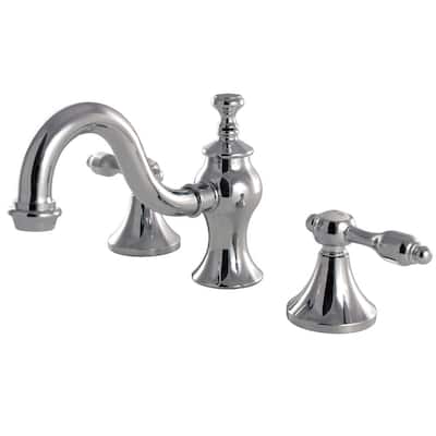 Kingston Brass Tudor Widespread Bathroom Faucet - Includes Metal