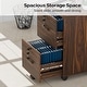 preview thumbnail 6 of 44, 2-Drawer Rolling Wood File Cabinet with Lock