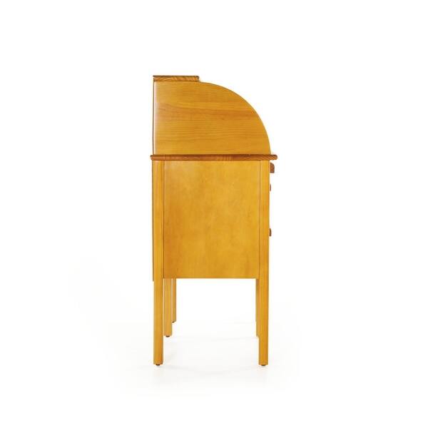 Shop Guidecraft Jr Roll Top Desk Color Light Oak Overstock