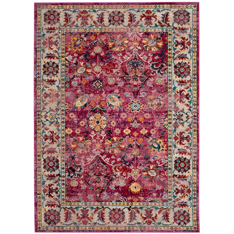 SAFAVIEH Savannah Bohemian & Eclectic Arghira Oriental Polyester Rug