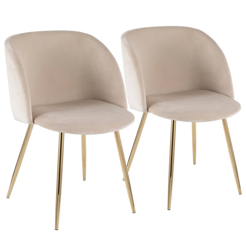 Silver Orchid Harding Upholstered Dining Chairs (Set of 2)
