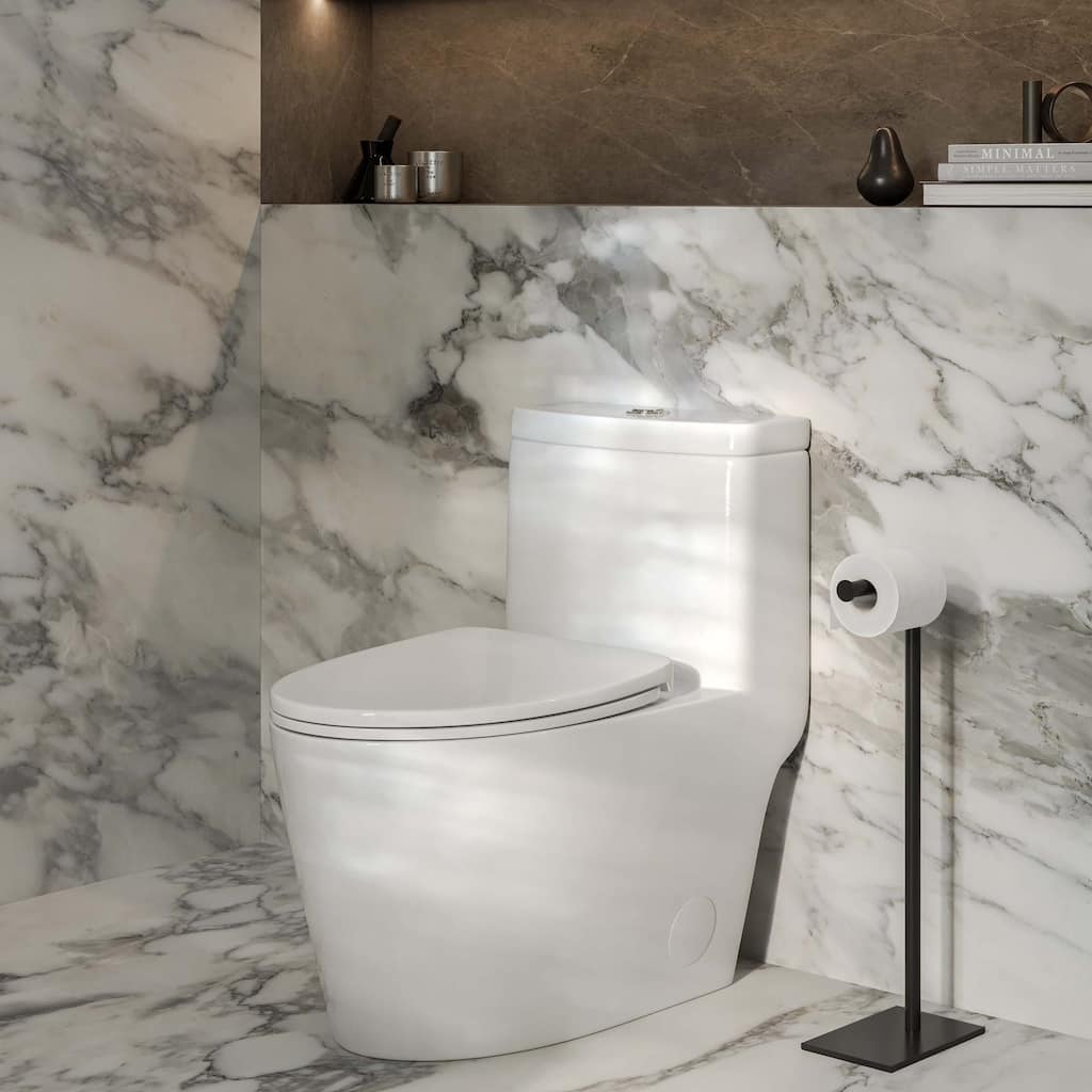 Claire One-Piece Elongated Toilet Dual-Flush 1.1/1.6 gpf