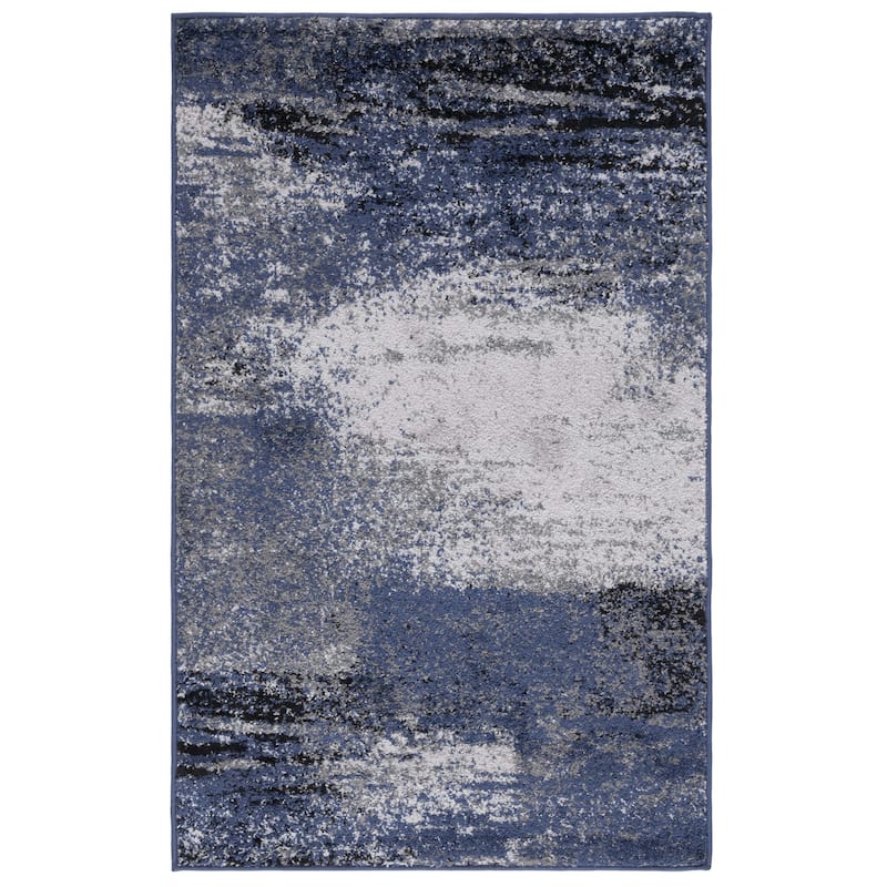 SAFAVIEH, Adirondack Allegonda Modern Abstract Rug - 2'6" x 4' - Grey/Blue
