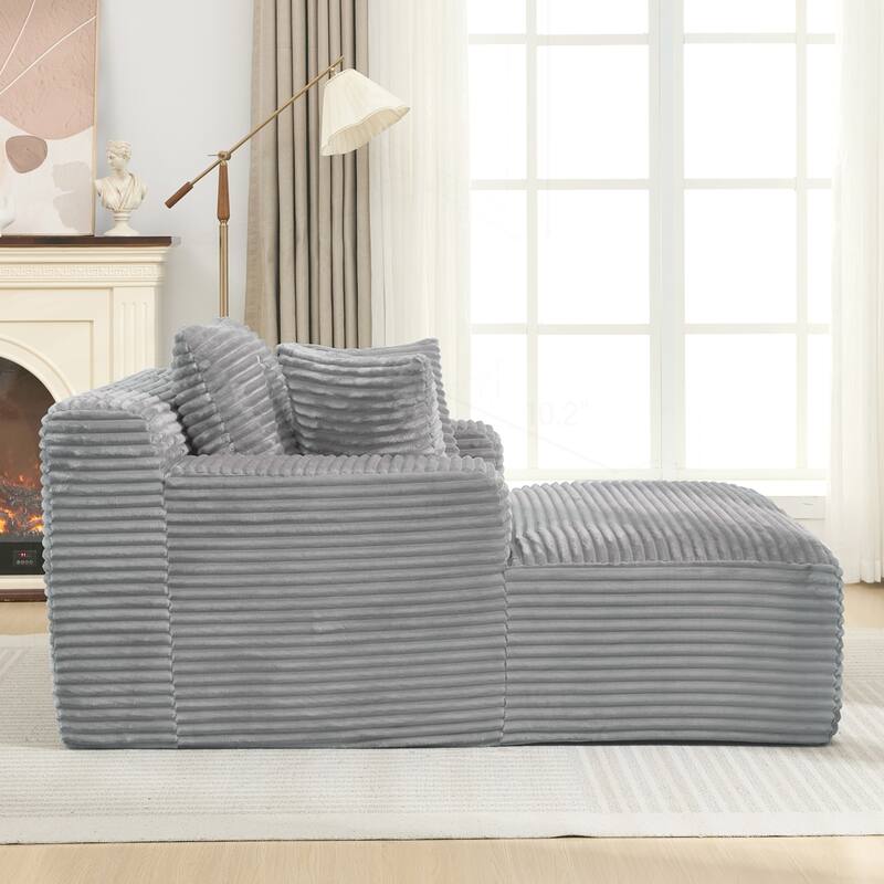 Comfortable Compressed Sofa Bed with Removable Pillows for Living Spaces