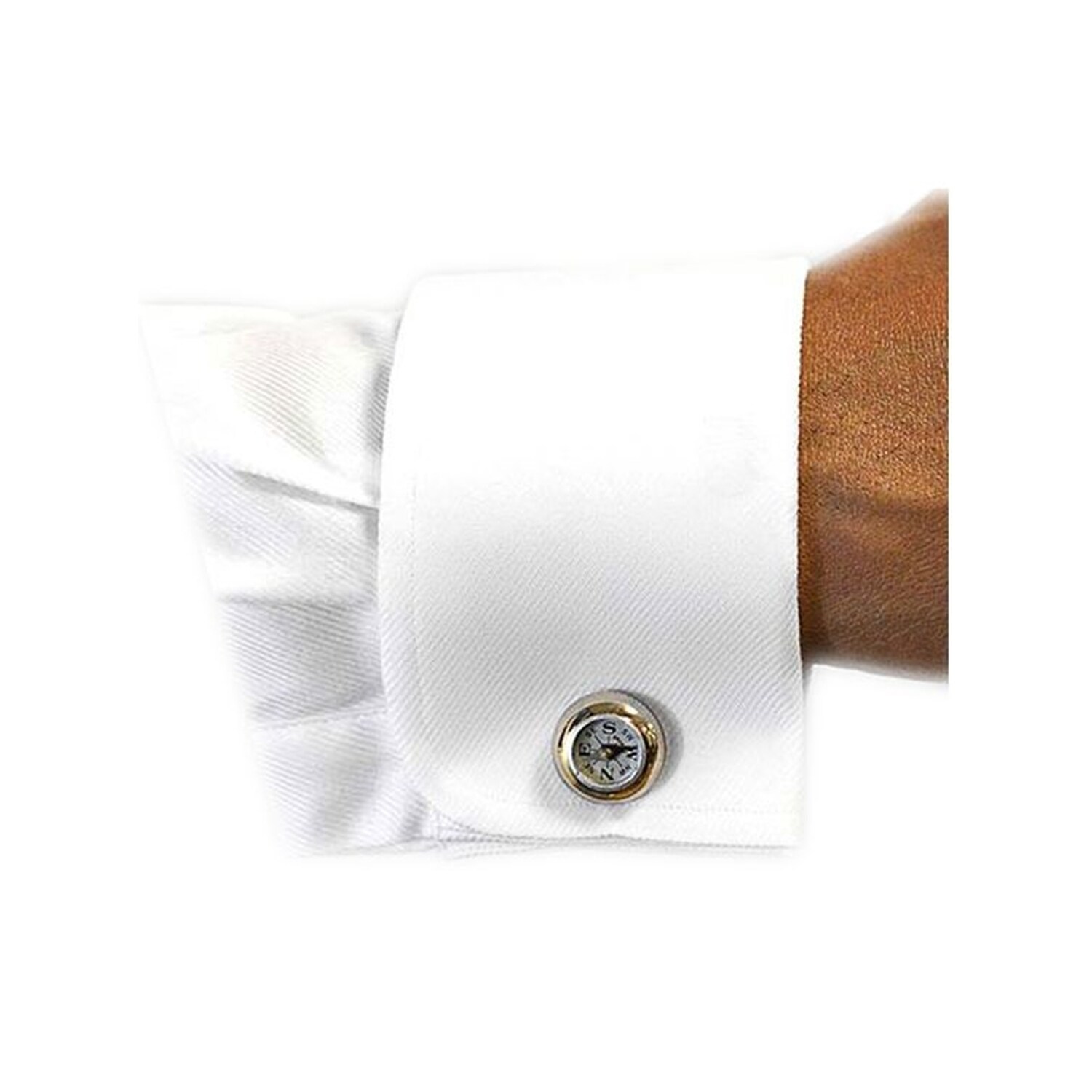 Shop Men S Textured Regular Fit French Cuff Lay Down Cotton Tuxedo