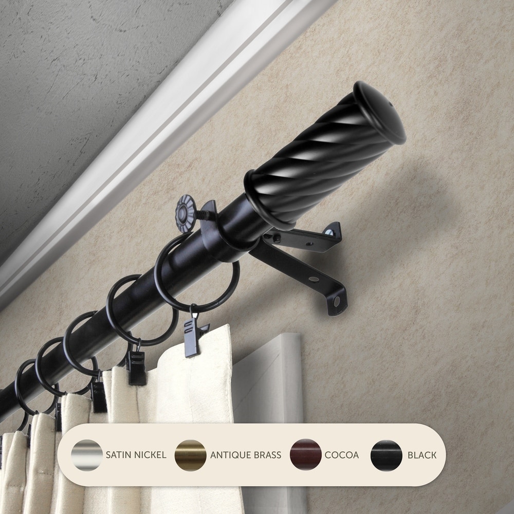 InStyleDesign Handle Adjustable Curtain Rod