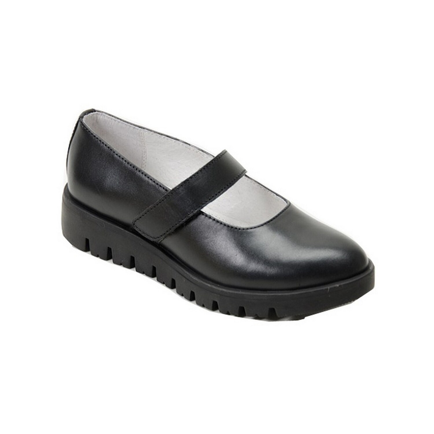 girls black slip on shoes