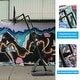preview thumbnail 14 of 14, Outdoor Adjustable Basketball Hoop 7.5-10ft with 44 Inch Backboard, Portable Goal System with Wheels - 44'' L x 28'' W x 6” H