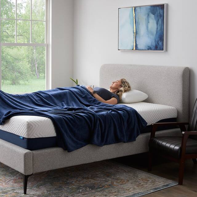 LUCID Comfort Collection 12-inch Gel and Aloe Vera Hybrid Mattress