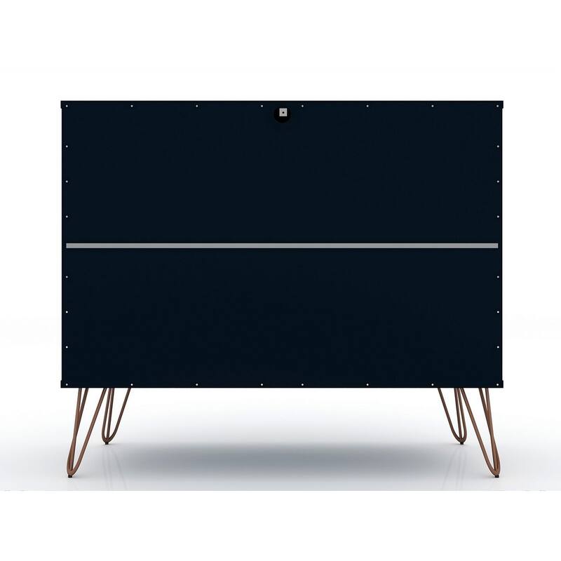 Manhattan Comfort Rockefeller 3-Drawer Dresser (Set of 2)
