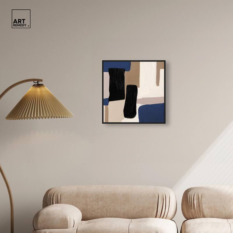 Blue Quietude I Canvas by Art Remedy
