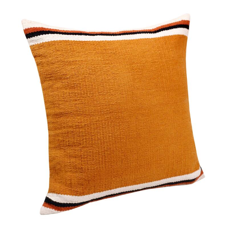 Sevita Southwestern Bordered Stripe Throw Pillow