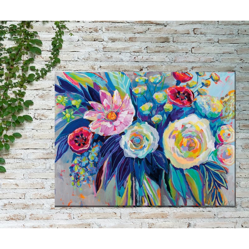 Floral Array Outdoor Art 40x30