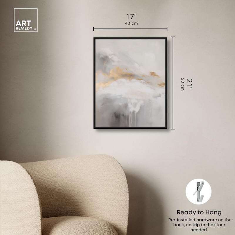 Mellowed Mist I Canvas by Art Remedy