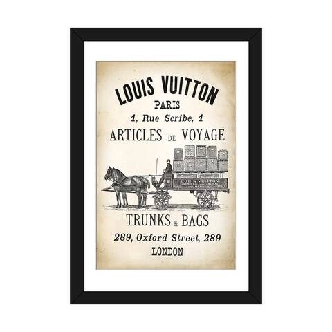 iCanvas "LV Trunks & Bags" by PatentPrintStore