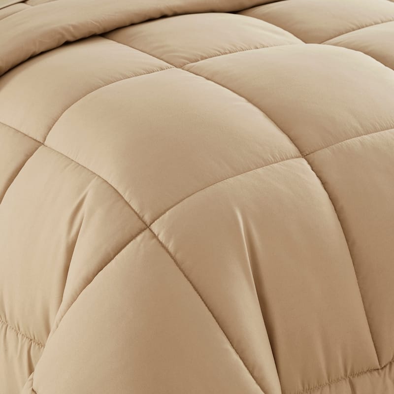 Sweet Home Collection Luxury Solid Bed-In-a-Bag with Sheet Set