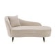 preview thumbnail 8 of 20, Christopher Knight Home - Modern Upholstered Curved Chaise Lounge with Boucle Fabric & Lumbar Pillow - 61.25"W
