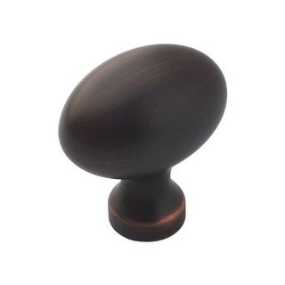 Amerock Vaile 1-3/8 Inch Oval Cabinet Knob