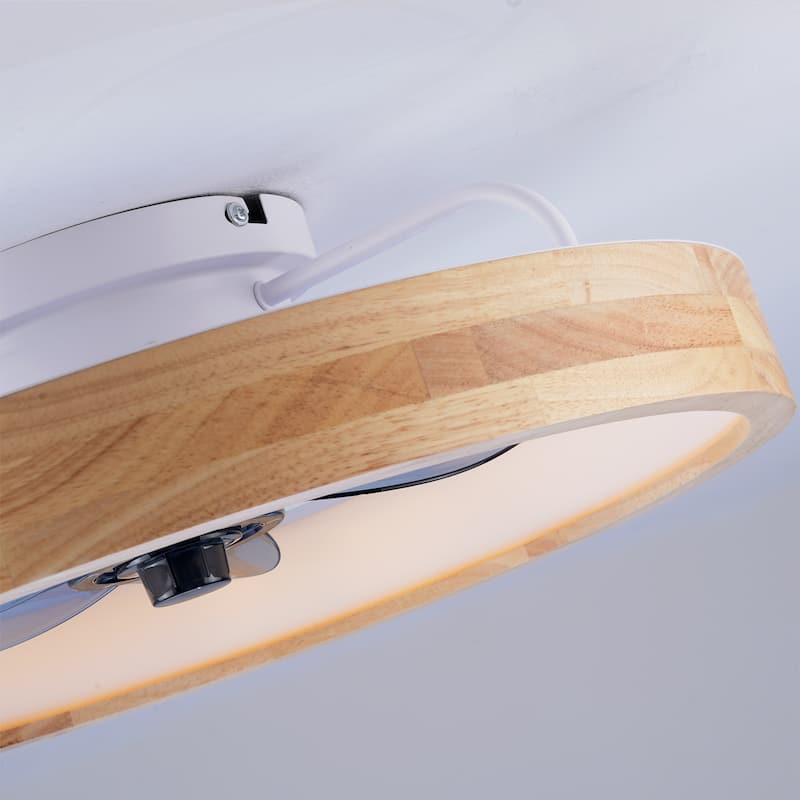 20" Ceiling Fans with Lights and Remote