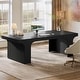 preview thumbnail 33 of 44, 70.9" Executive Desk, Large Wood Computer Office Desk, Writing Table Business Workspace Home Office Accent Desk